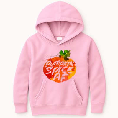 Pumpkin Spice AF Kids Hoodie