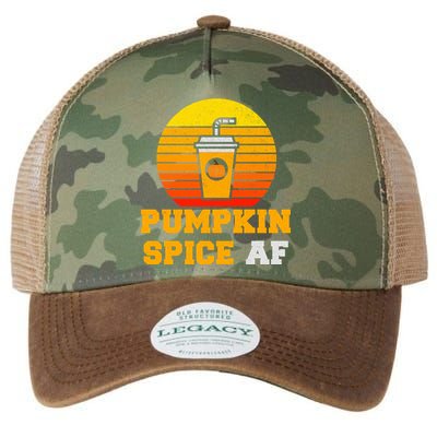 Pumpkin Spice AF1 Legacy Tie Dye Trucker Hat