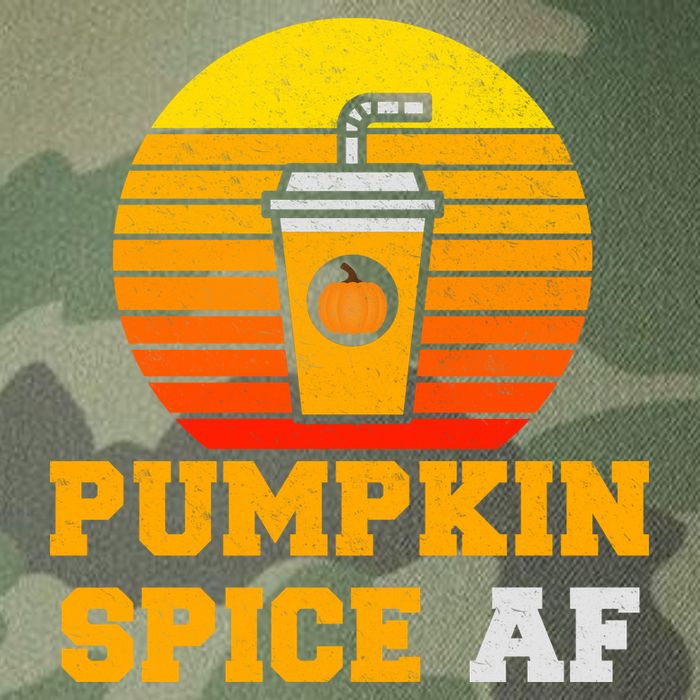 Pumpkin Spice AF1 Legacy Tie Dye Trucker Hat