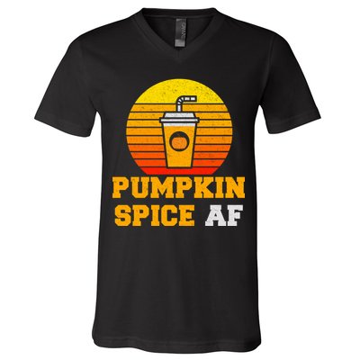 Pumpkin Spice AF1 V-Neck T-Shirt
