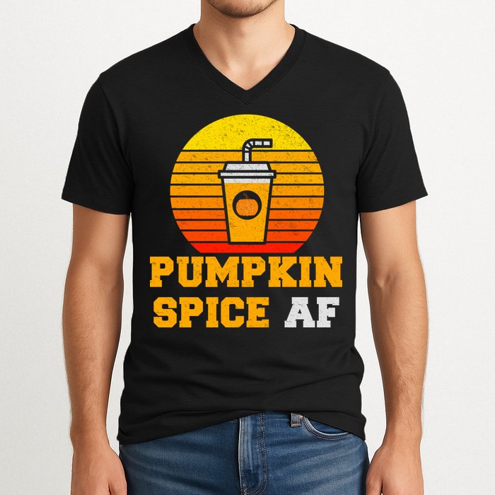 Pumpkin Spice AF1 V-Neck T-Shirt
