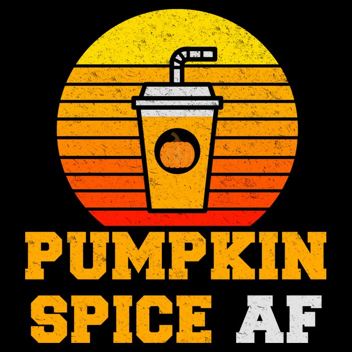 Pumpkin Spice AF1 V-Neck T-Shirt