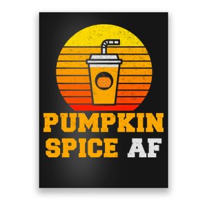 Pumpkin Spice AF1 Poster