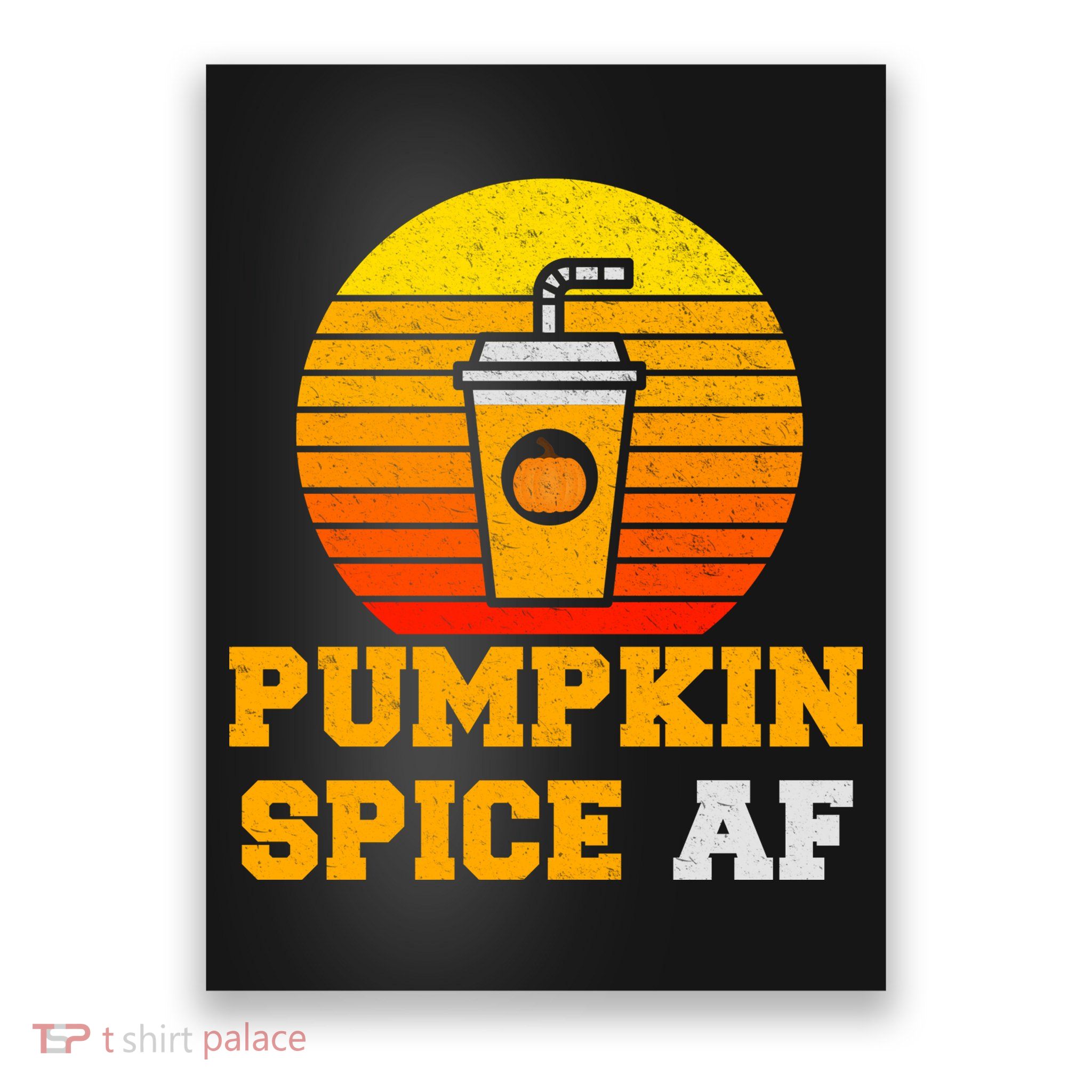 Pumpkin Spice AF1 Poster
