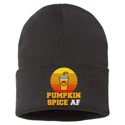 Pumpkin Spice AF1 Sustainable Knit Beanie