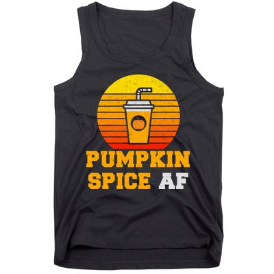 Pumpkin Spice AF1 Tank Top