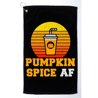 Pumpkin Spice AF1 Golf Towel