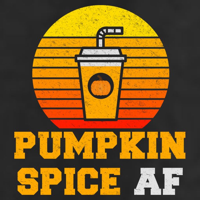 Pumpkin Spice AF1 Golf Towel
