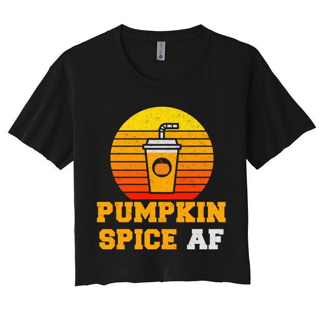 Pumpkin Spice AF1 Crop Top