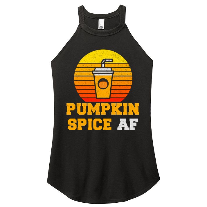 Pumpkin Spice AF1 Women's Perfect Tri Rocker Tank