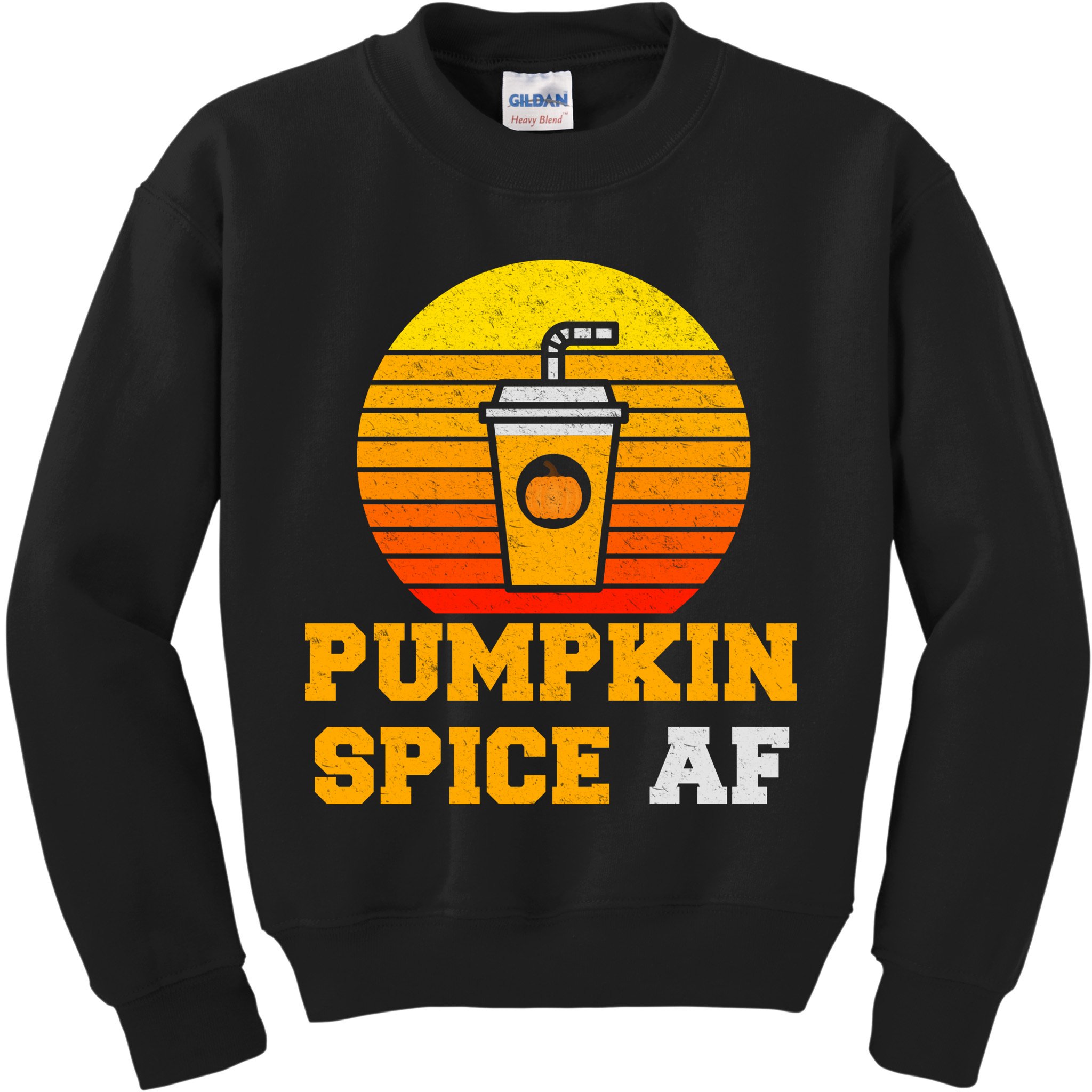 Pumpkin Spice AF1 Kids Sweatshirt