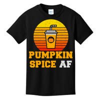 Pumpkin Spice AF1 Kids T-Shirt