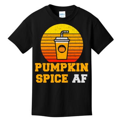 Pumpkin Spice AF1 Kids T-Shirt