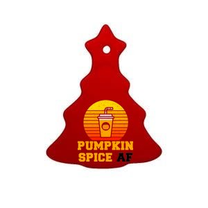 Pumpkin Spice AF1 Ceramic Tree Ornament