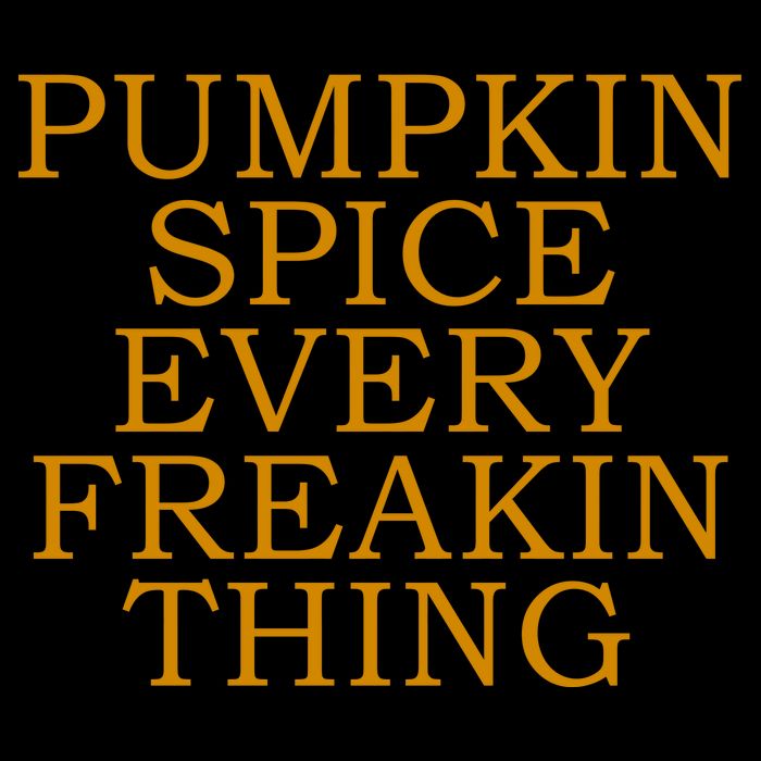 Pumpkin Spice Every Freakin Thing Women's V-Neck T-Shirt