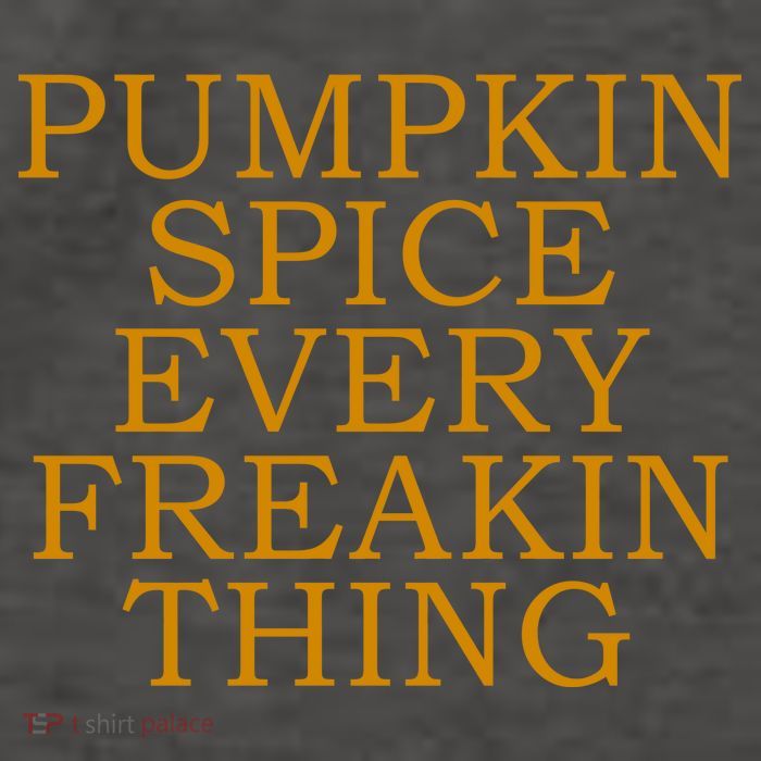 Pumpkin Spice Every Freakin Thing Vector Backpack