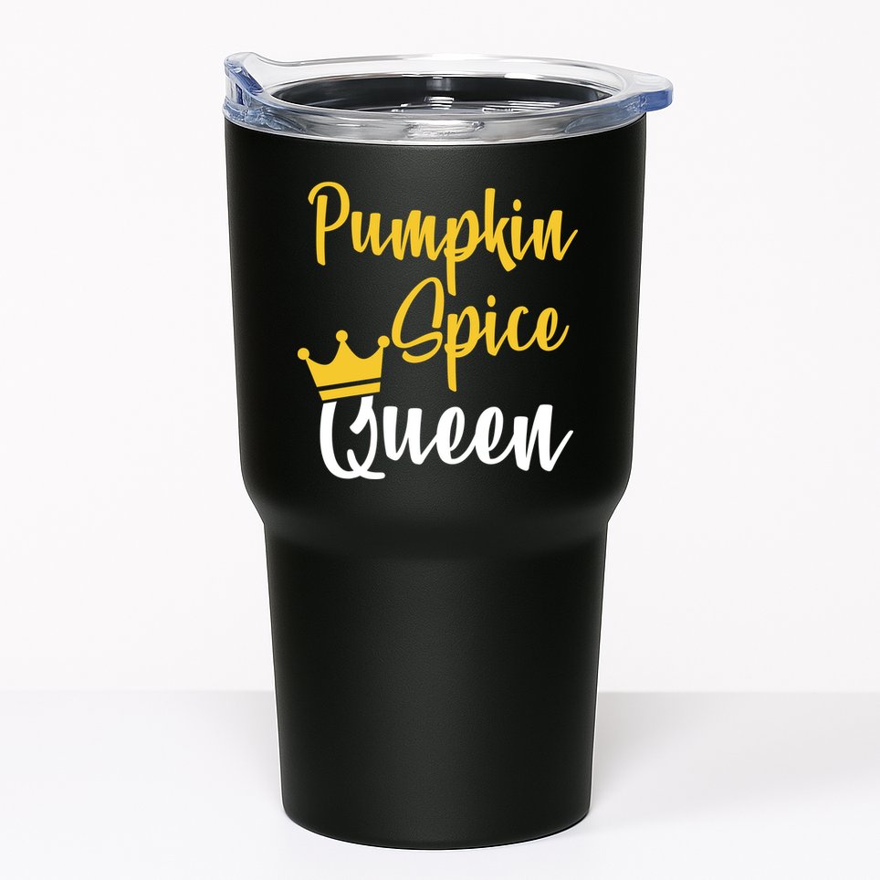 Pumpkin Spice Queen Tumbler
