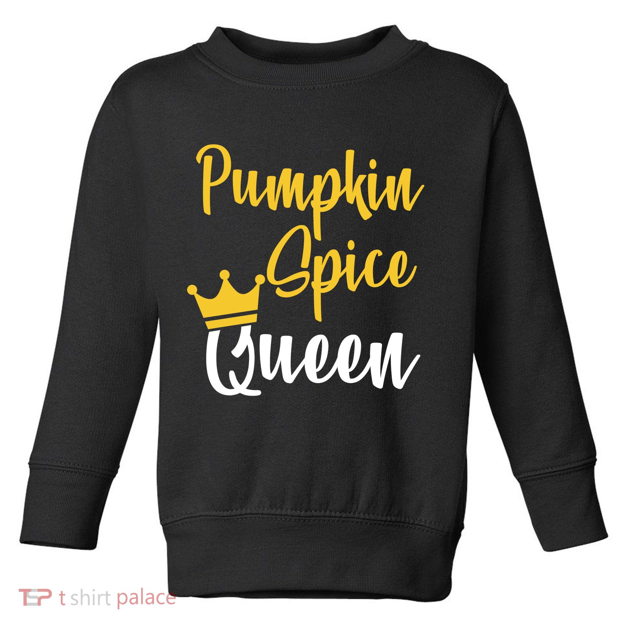 Pumpkin Spice Queen Toddler Sweatshirt