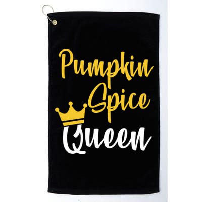 Pumpkin Spice Queen Platinum Collection Golf Towel