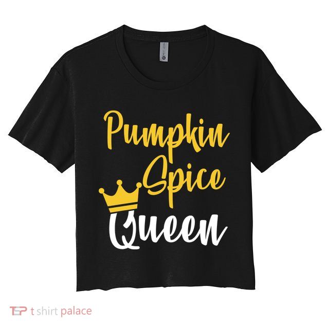 Pumpkin Spice Queen Crop Top
