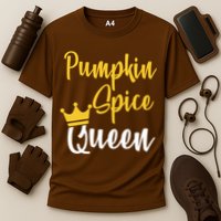 Pumpkin Spice Queen Cooling Performance Crew T-Shirt