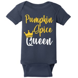 Pumpkin Spice Queen Baby Bodysuit