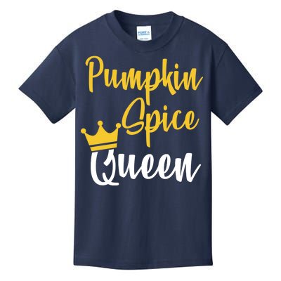 Pumpkin Spice Queen Kids T-Shirt