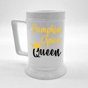 Pumpkin Spice Queen Beer Stein