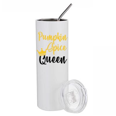 Pumpkin Spice Queen Stainless Steel Tumbler