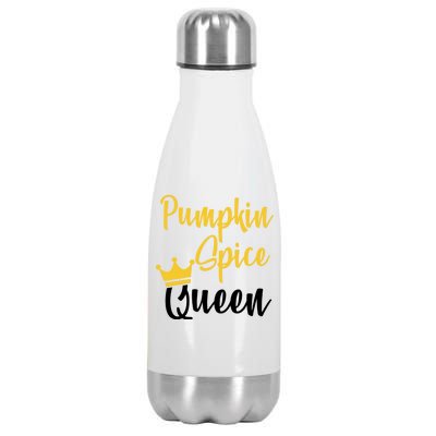 Pumpkin Spice Queen Stainless Steel Insulated Water Bottle