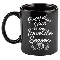Pumpkin Spice Season 11oz C Handle Ceramic Mug