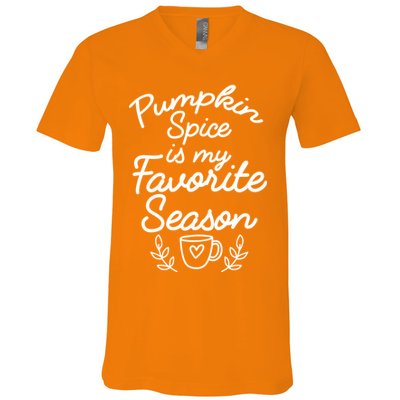 Pumpkin Spice Season V-Neck T-Shirt