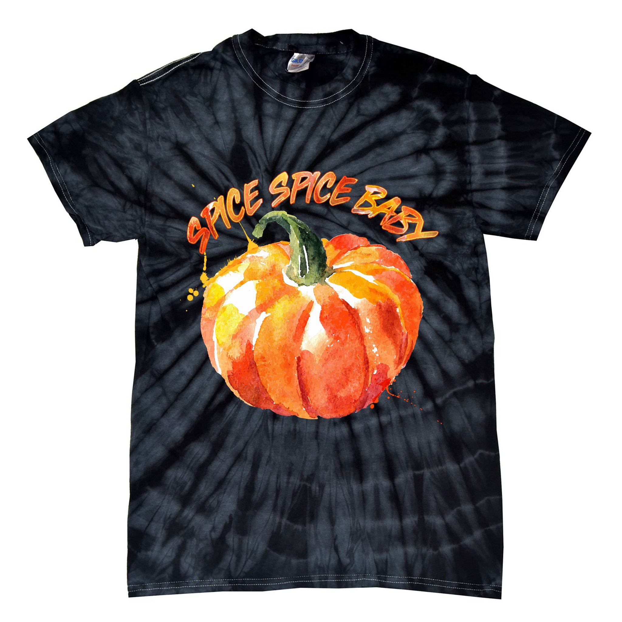 Pumpkin Spice Spice Baby Tie-Dye T-Shirt