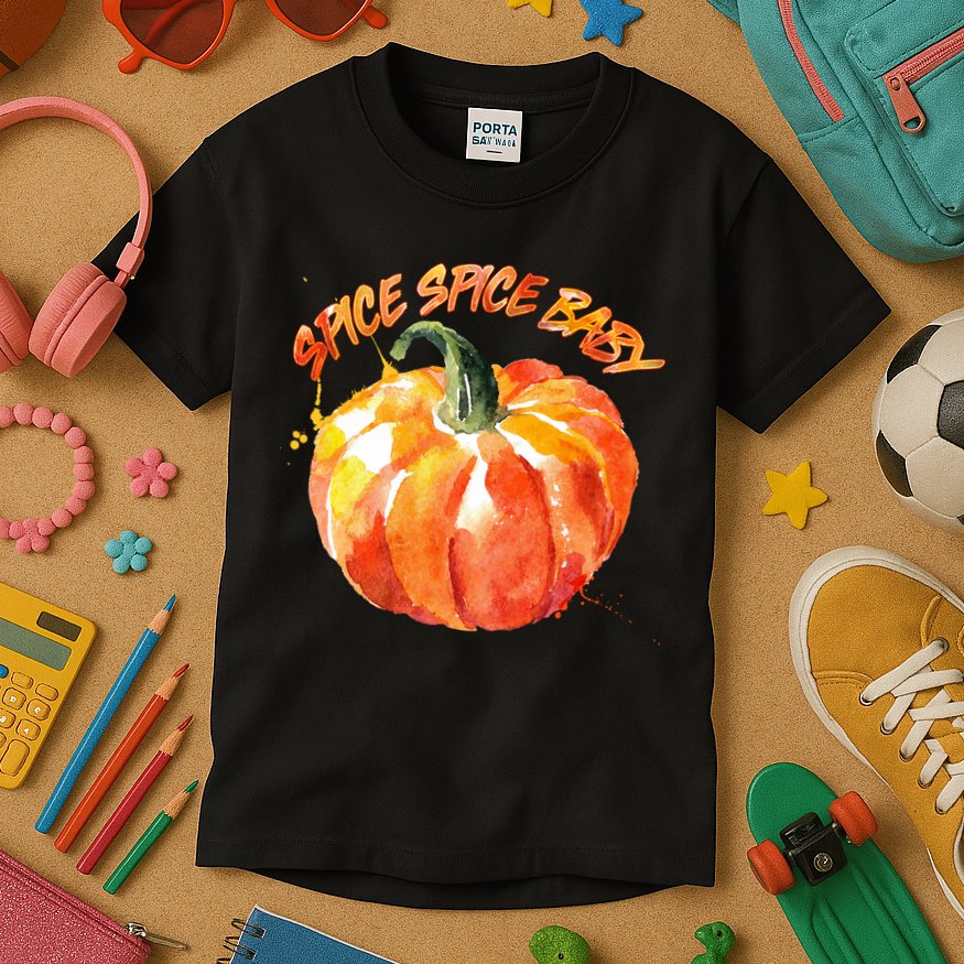 Pumpkin Spice Spice Baby Kids T-Shirt