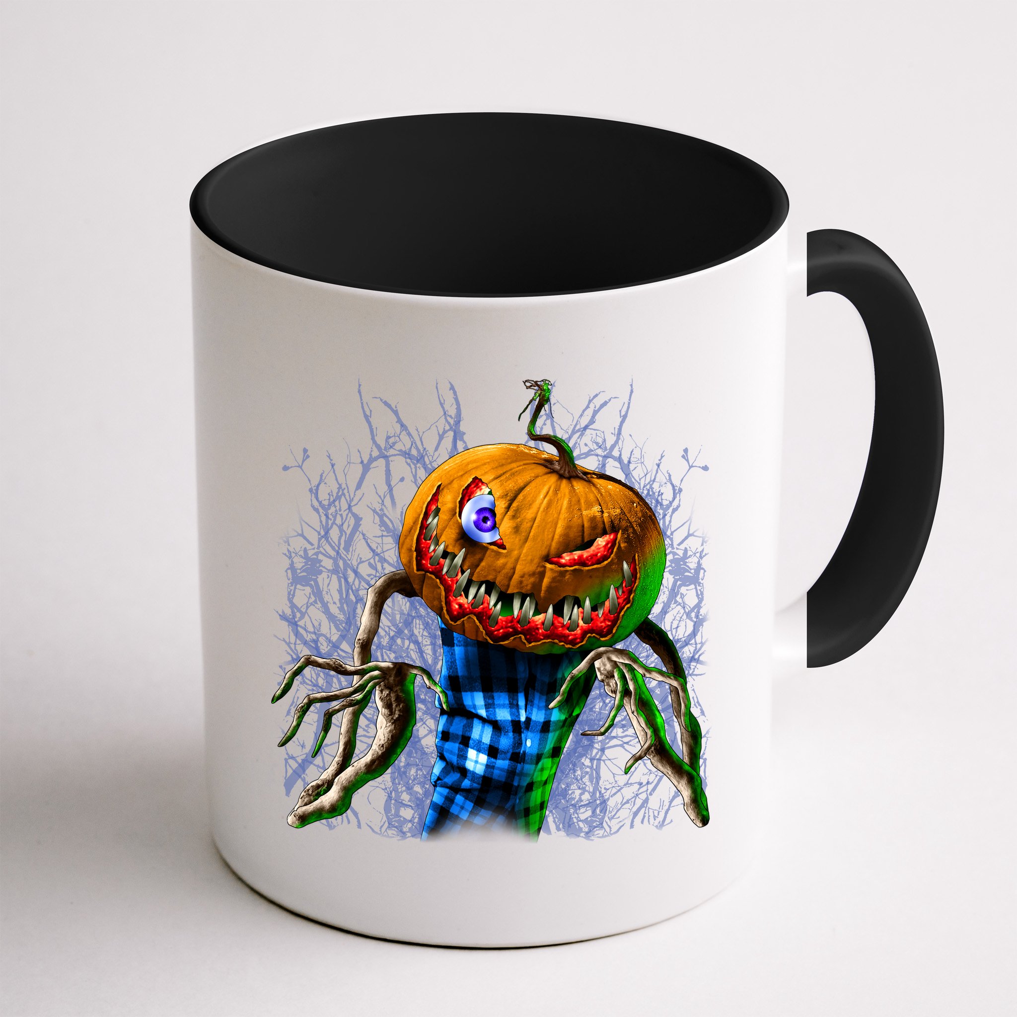 Pumpkinhead Scarecrow Halloween Mug
