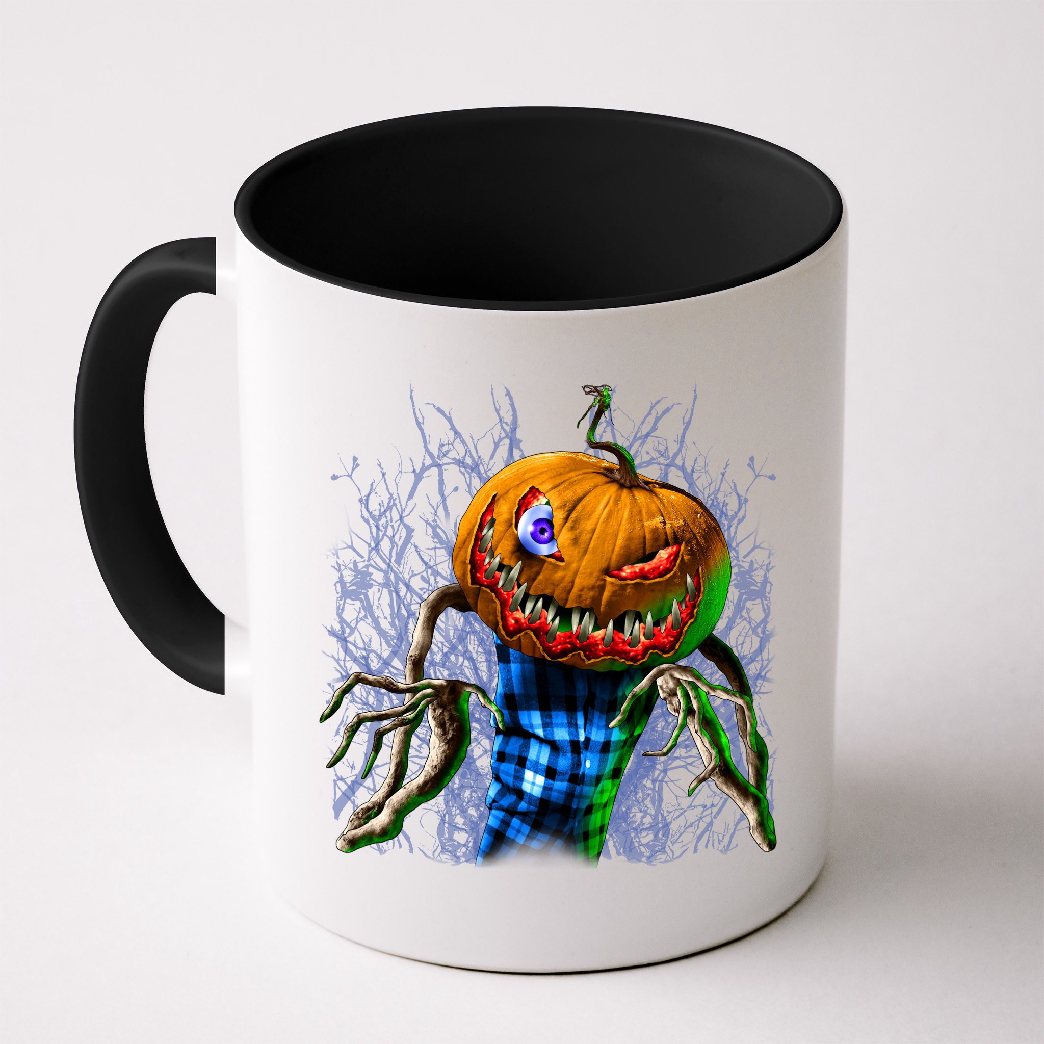 Pumpkinhead Scarecrow Halloween Mug