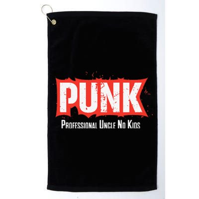 Punk Uncle No Platinum Collection Golf Towel