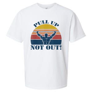 Pull Up Not Out WEIGHT LIFTING Sueded Cloud Jersey T-Shirt