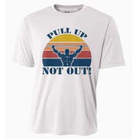 Pull Up Not Out WEIGHT LIFTING Cooling Performance Crew T-Shirt