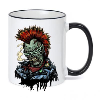 Punk Zombie 11oz Black Color Changing Mug