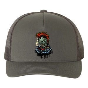 Punk Zombie Yupoong Adult 5-Panel Trucker Hat