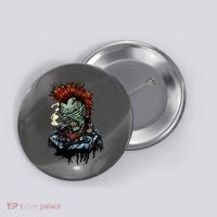 Punk Zombie Button