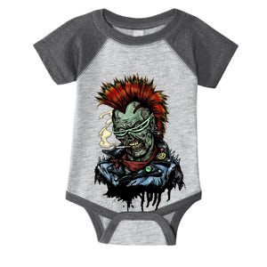 Punk Zombie Infant Baby Jersey Bodysuit