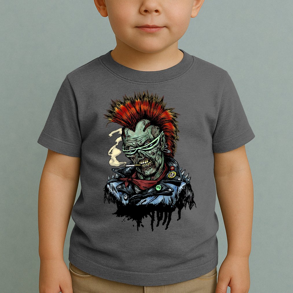 Punk Zombie Toddler T-Shirt
