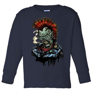 Punk Zombie Toddler Long Sleeve Shirt