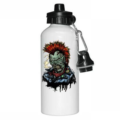 Punk Zombie Aluminum Water Bottle