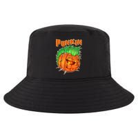 PUNKIN With Mohawk Funny Scary Halloween Cool Comfort Performance Bucket Hat