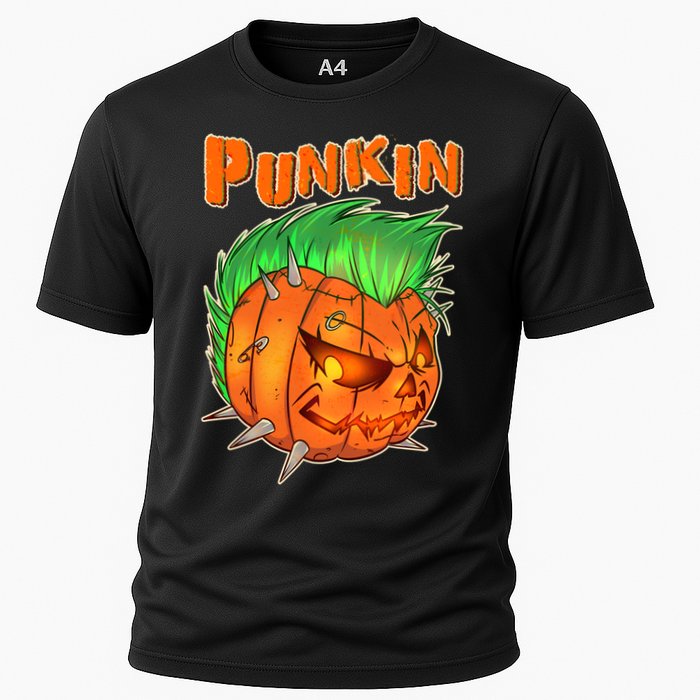 PUNKIN With Mohawk Funny Scary Halloween Performance Shirt