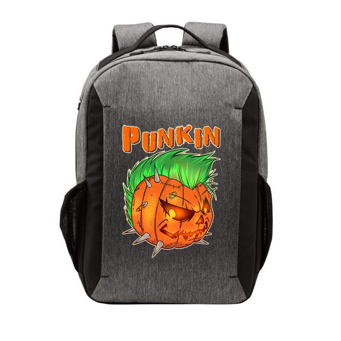 PUNKIN With Mohawk Funny Scary Halloween Vector Backpack