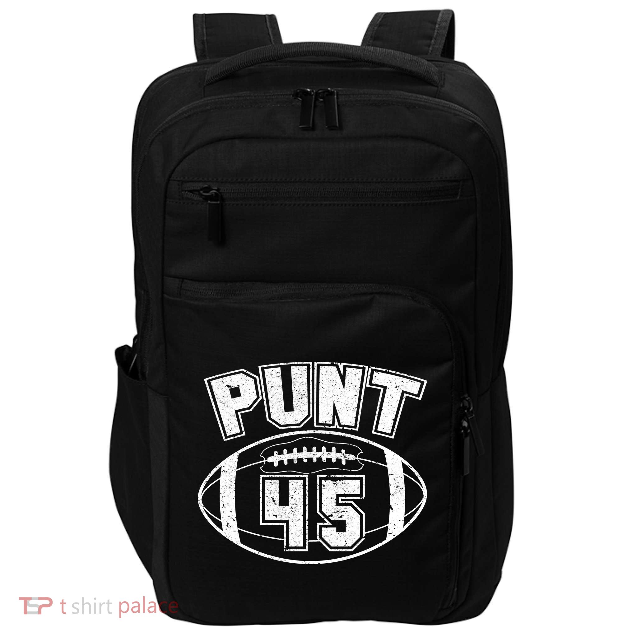 Punt 45 Anti Trump Football Impact Tech Backpack